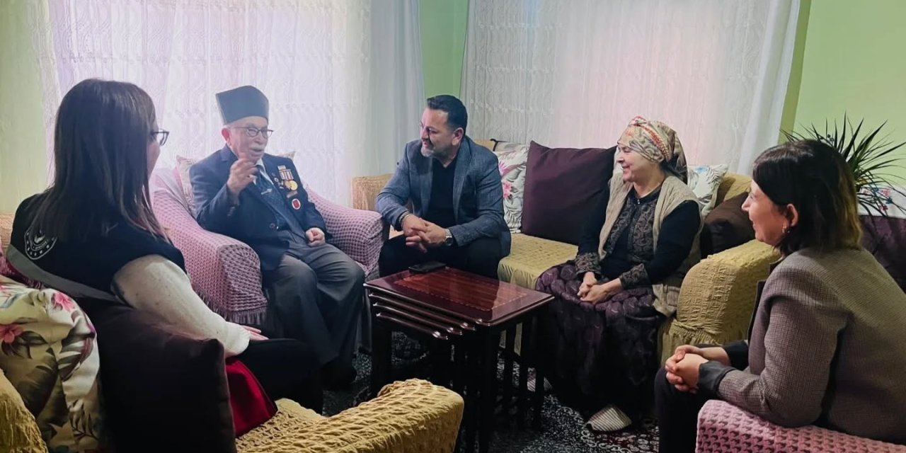 Müdür İlhan'dan Kıbrıs Gazisine Ziyaret