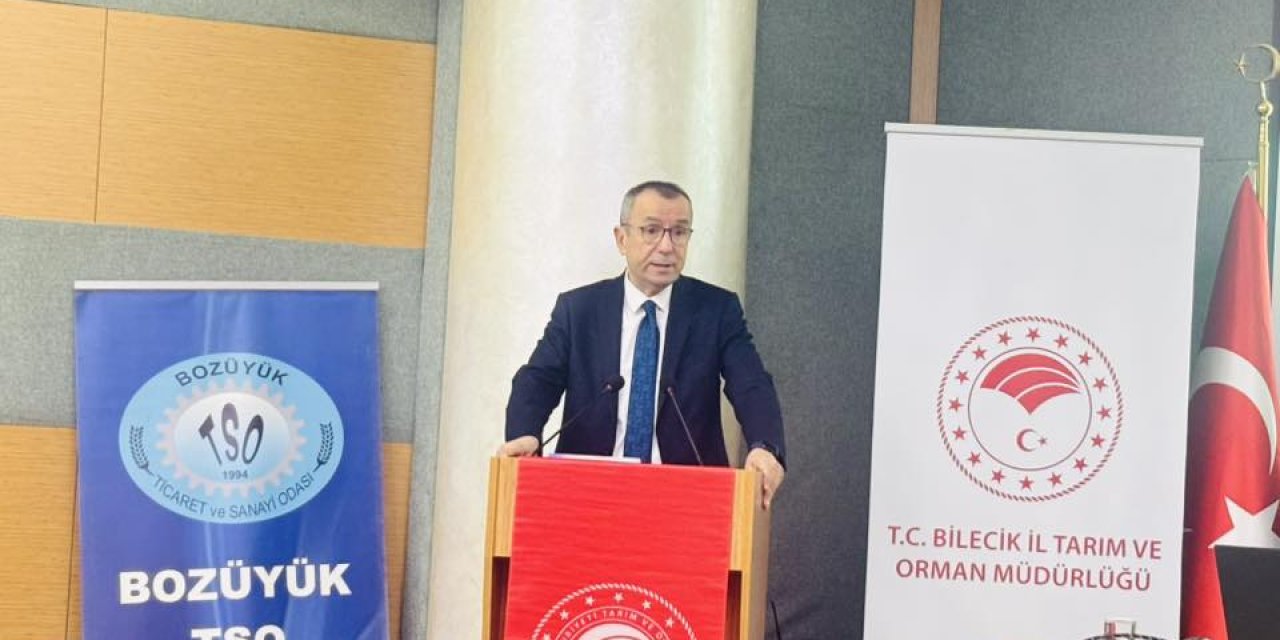 Bozüyük'te Çiftçilere Bilgilendirme Toplantısı