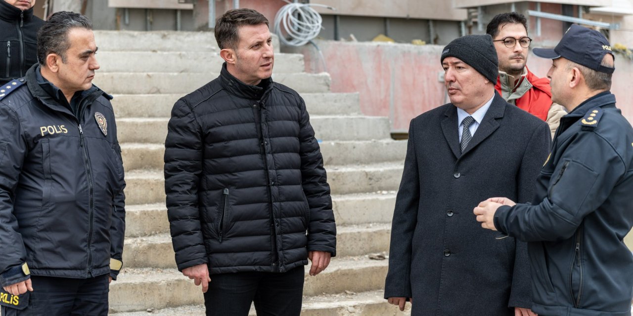 Müdür Çağlar'dan Valilik Binasında İnceleme