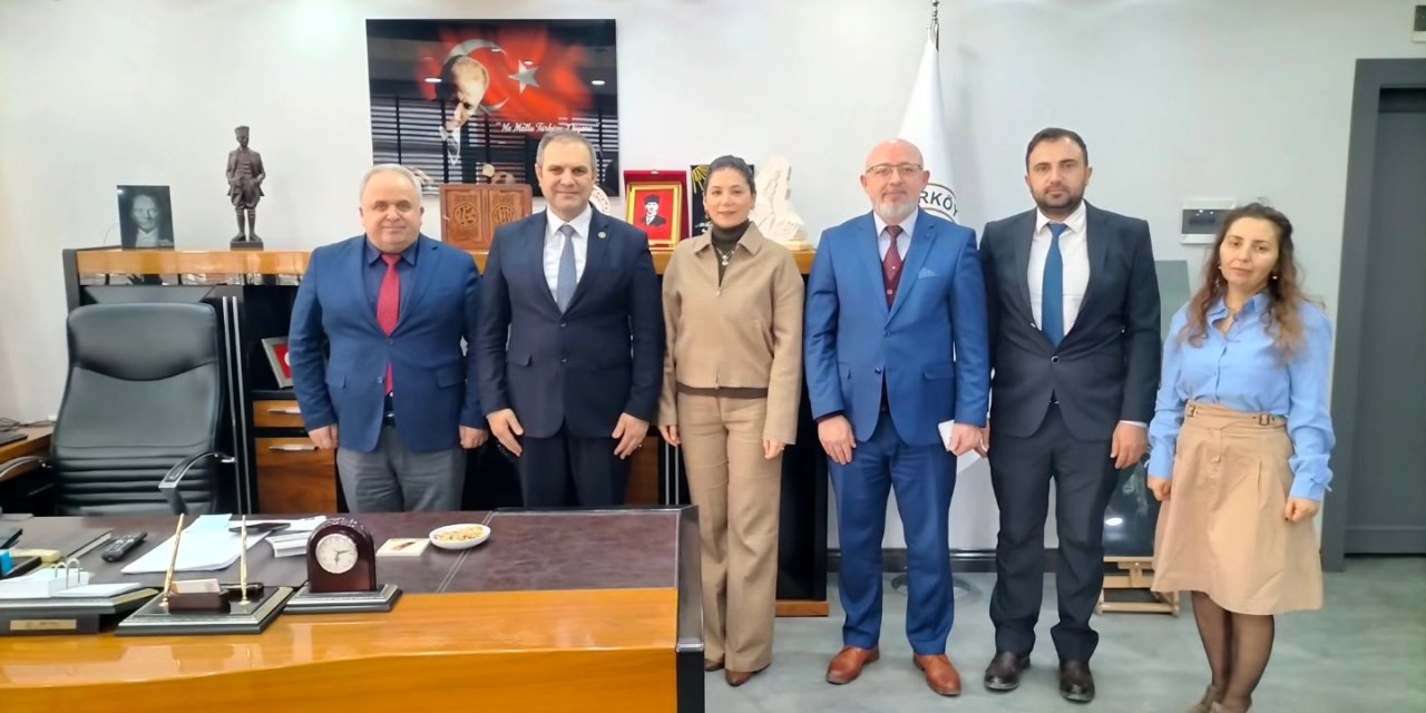 Başkan Dilsiz Misafirlerini Ağırladı