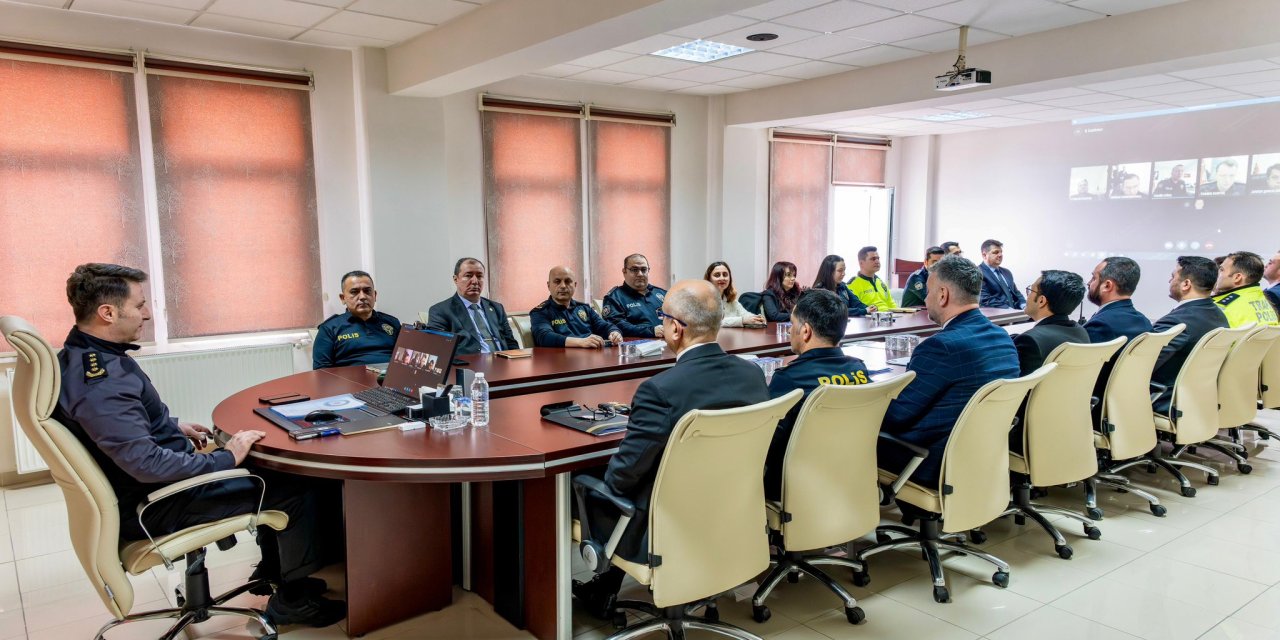 Haftalık değerlendirme toplantısı yapıldı