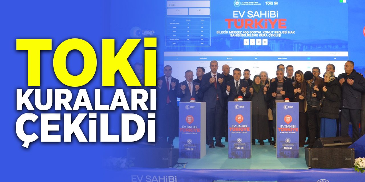 TOKİ kuraları çekildi
