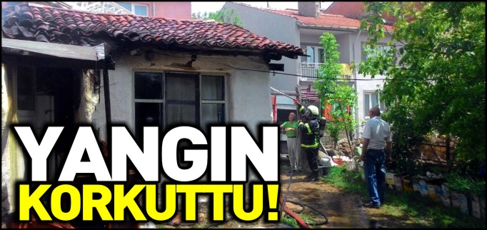 BOZÜYÜK’TE EV YANGINI