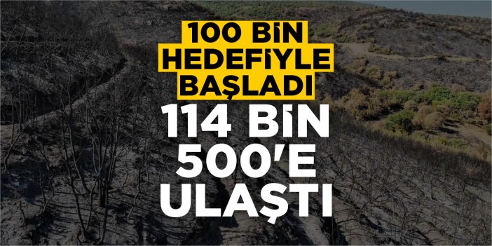 100 bin hedefiyle başladı, 114 bin 500’e ulaştı