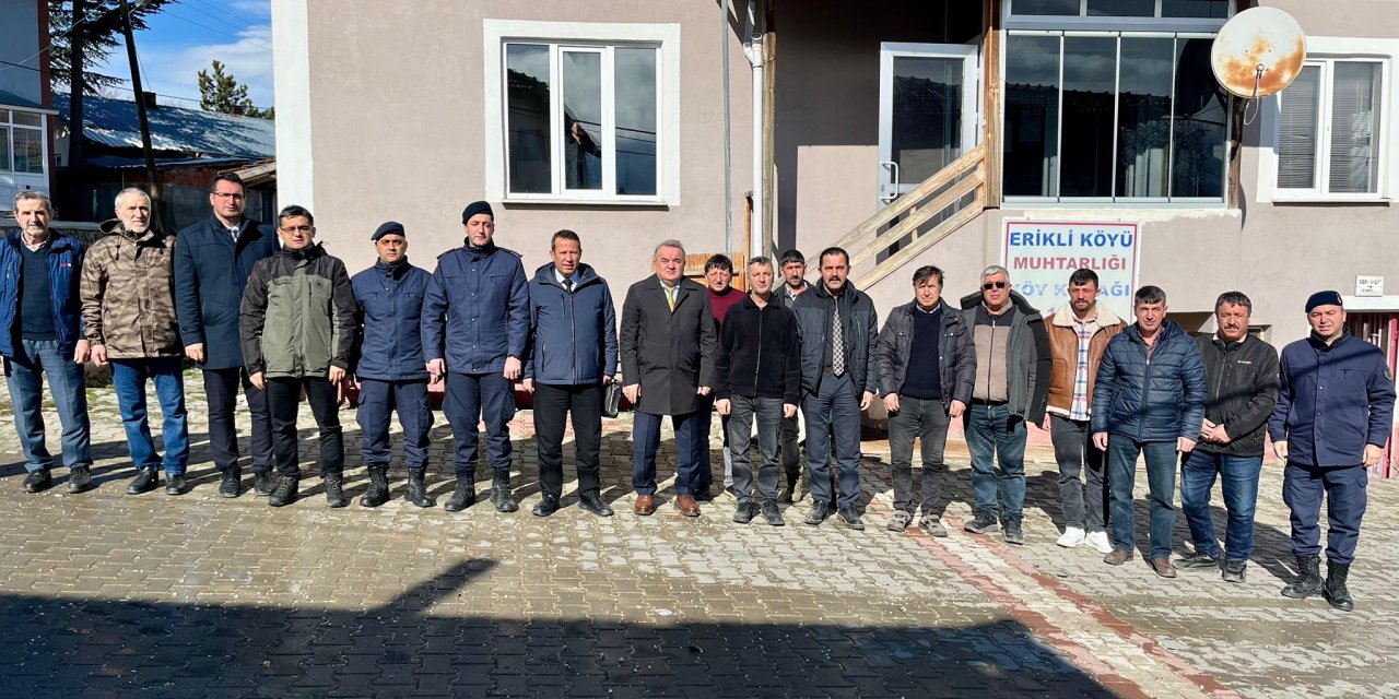 Kaymakam Öztürk Vatandaşlarla Bir Araya Geldi