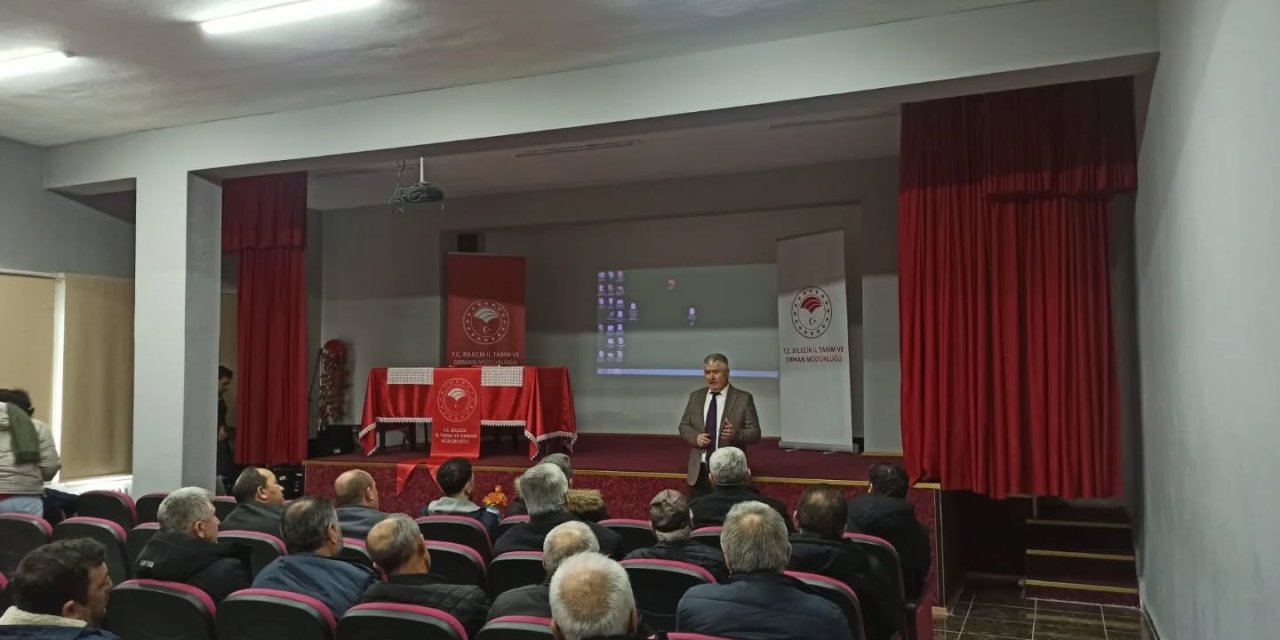 Yenipazar'da Üreticiler Bilgilendirildi