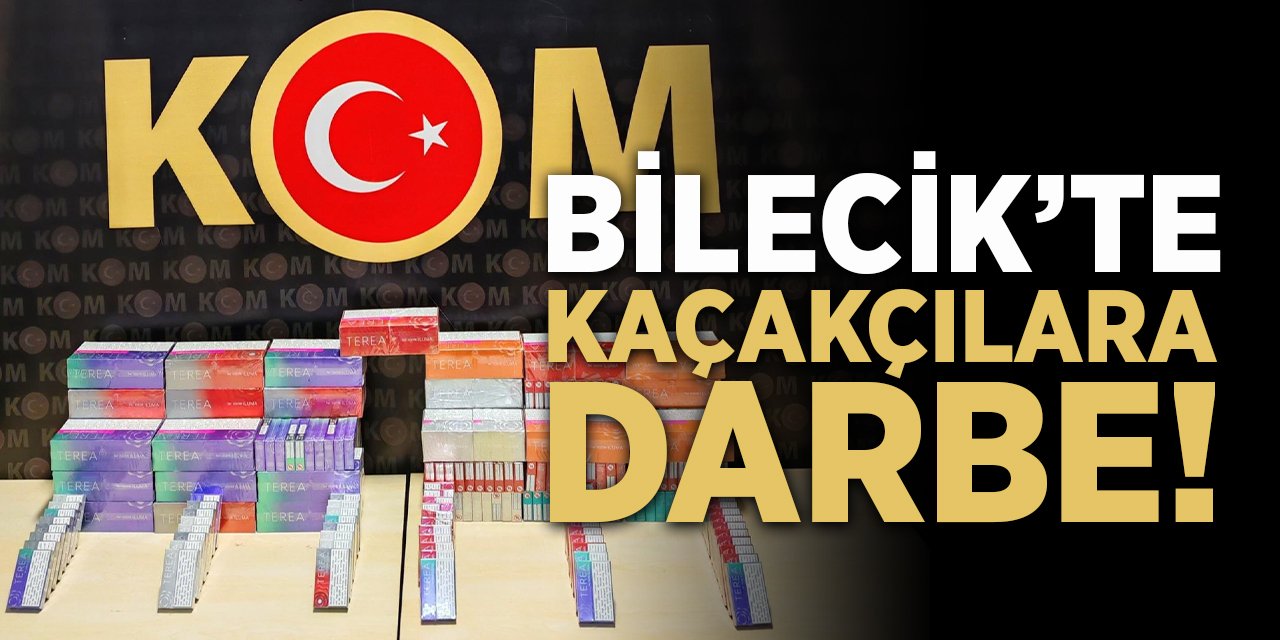 Bilecik'te Kaçakçılara Darbe!