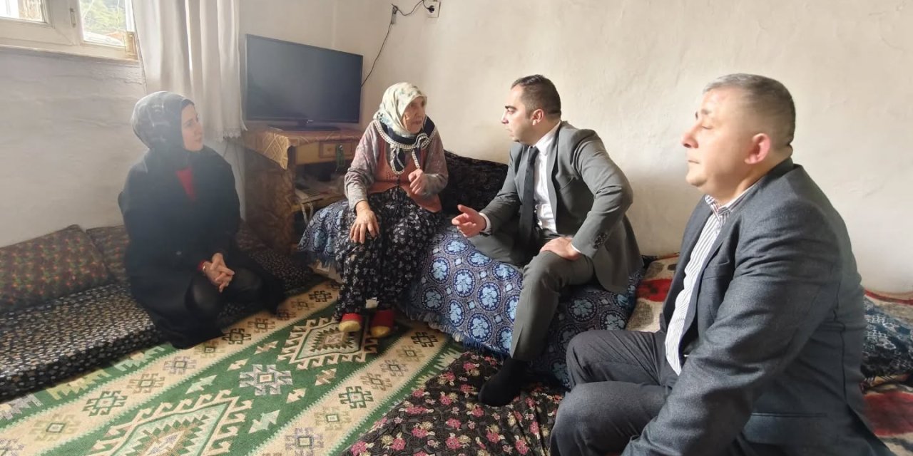 Kaymakam Uçar'dan Kavacık Köyüne Ziyaret