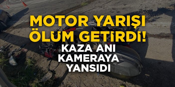 Motor yarışı ölüm getirdi!