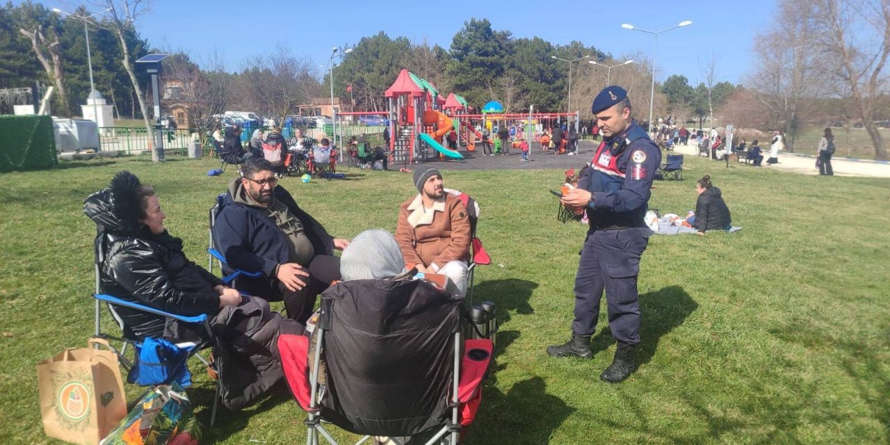 Jandarmadan vatandaşlara bilgilendirme