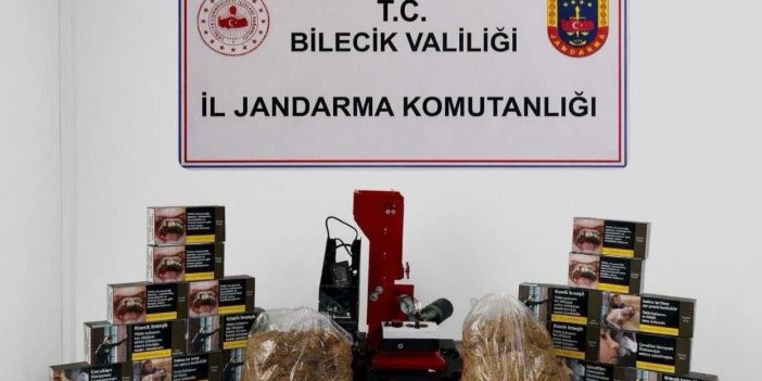 Jandarmadan kaçak tütün operasyonu
