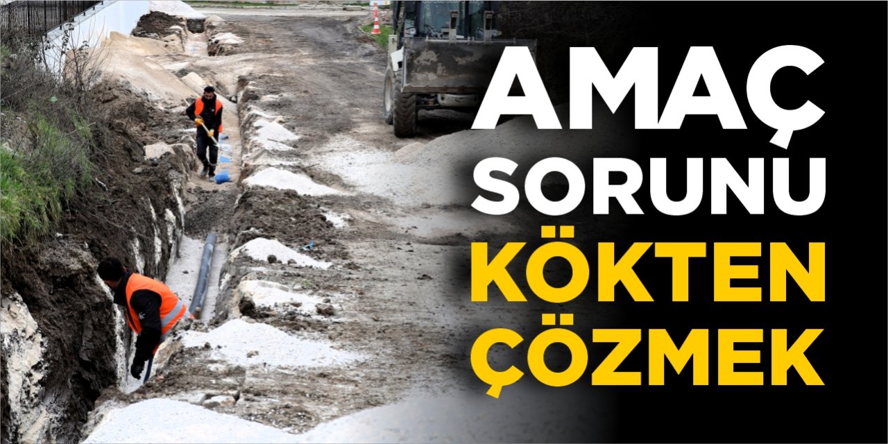 Amaç sorunu kökten çözmek