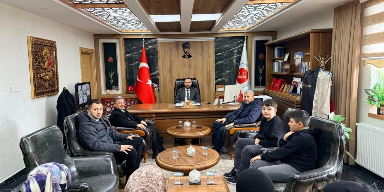 Kur’an kursu öğrencilerinden anlamlı ziyaret