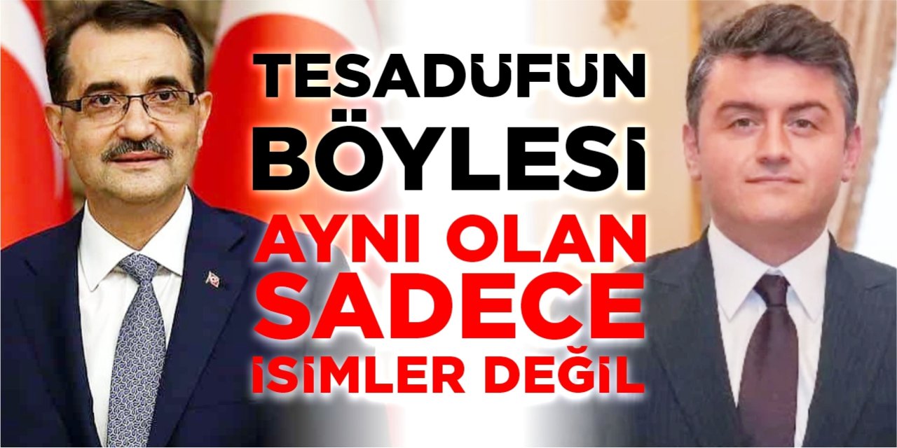 Tesadüfün böylesi!