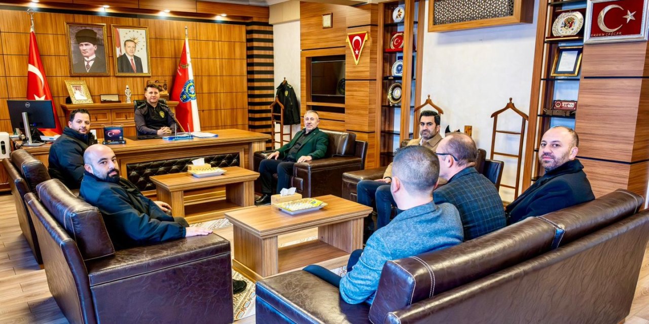 AK Parti'den Müdür Çağlar'a Ziyaret