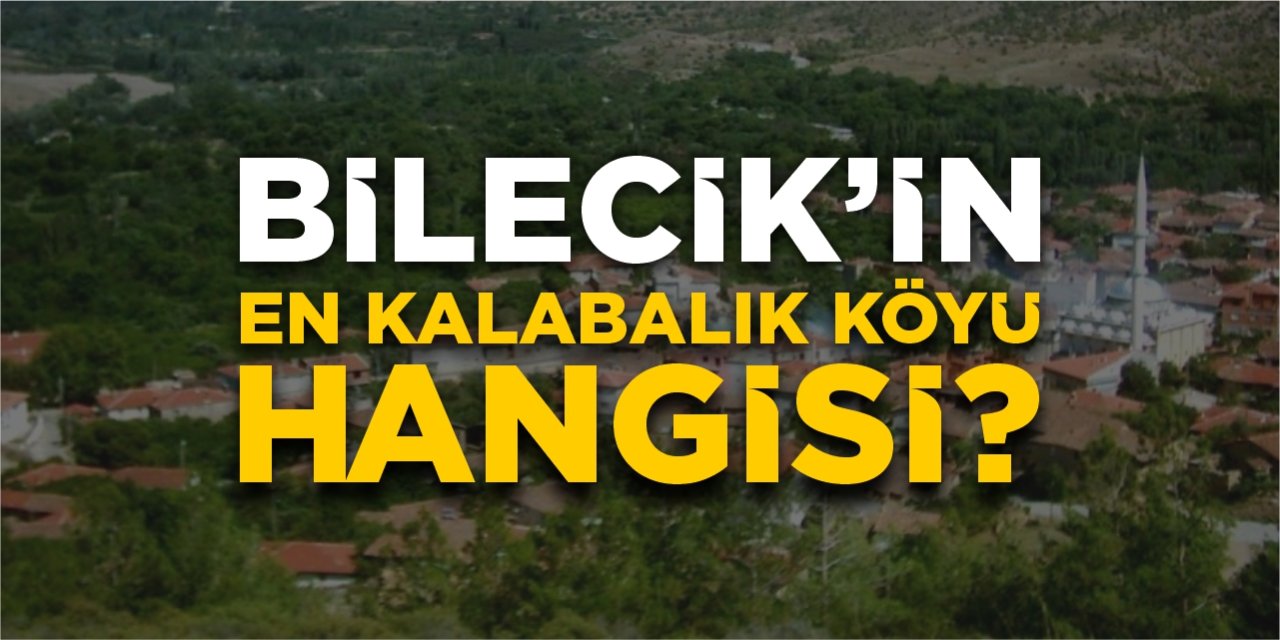 Bilecik’in en kalabalık köyü hangisi?