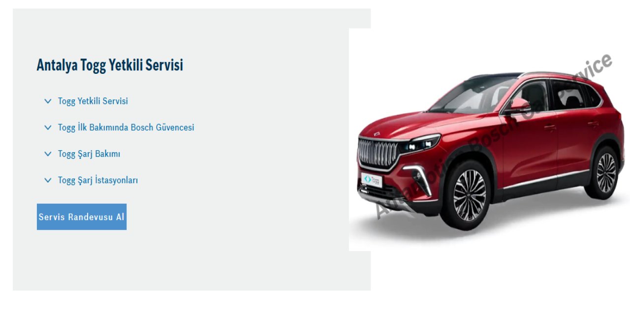 Togg Araçların Özellikleri