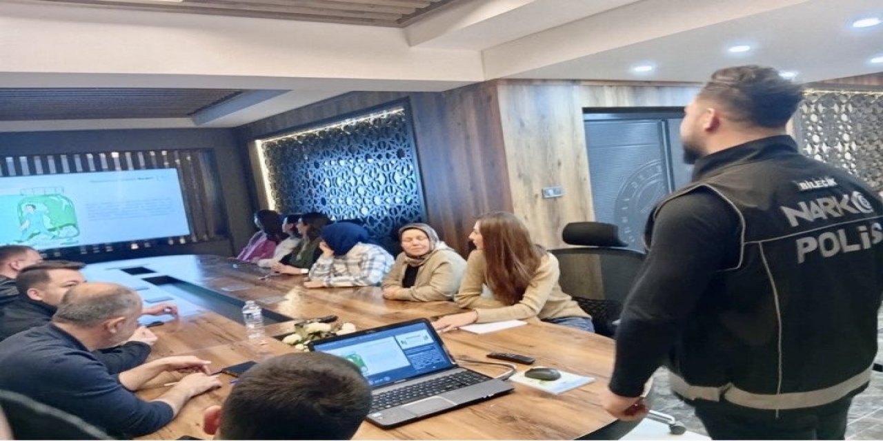 Narkotikten Orman İşletme Personeline Bilgilendirme
