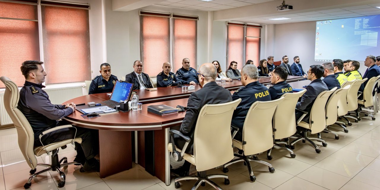 Haftalık değerlendirme toplantısı yapıldı