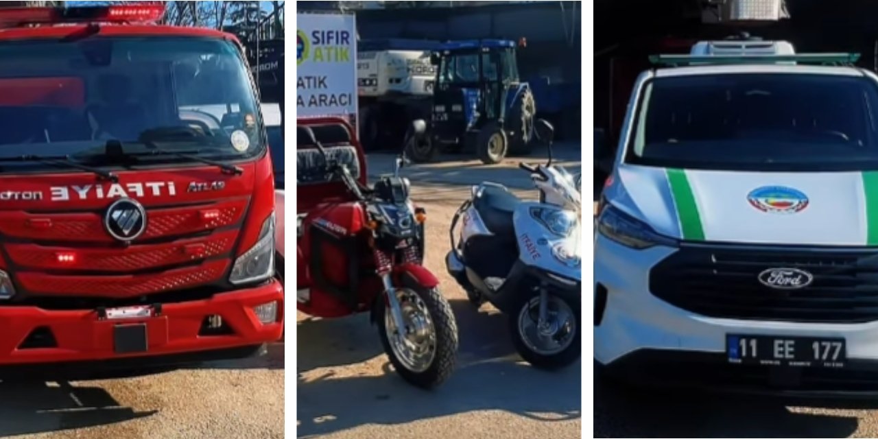 Osmaneli Belediyesi’ne 6 yeni araç