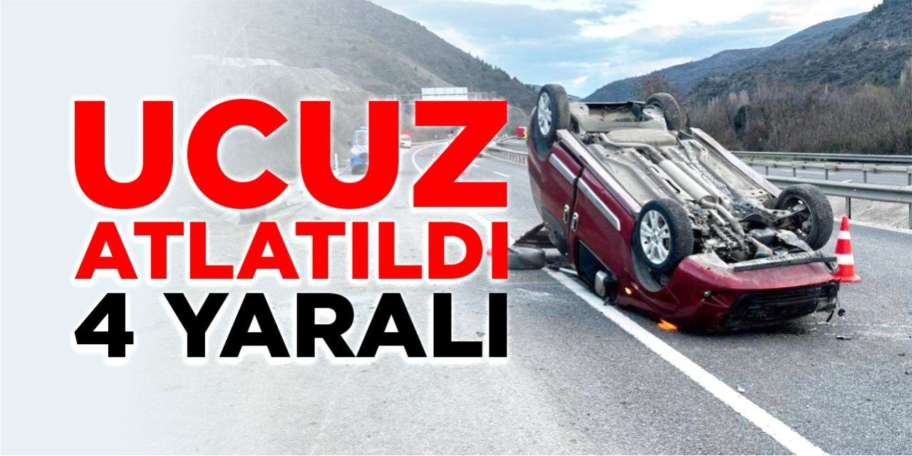 Ucuz atlatıldı: 4 yaralı
