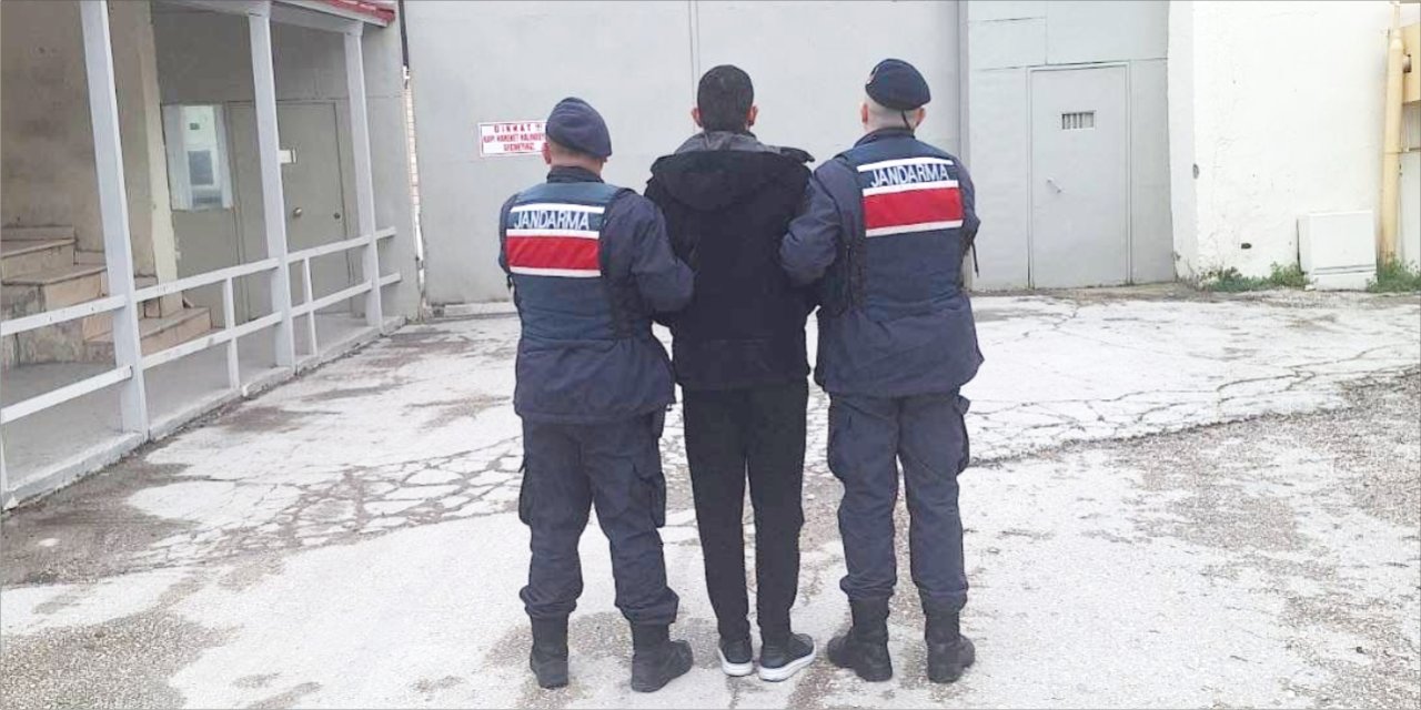 Jandarmadan kaçamadı!