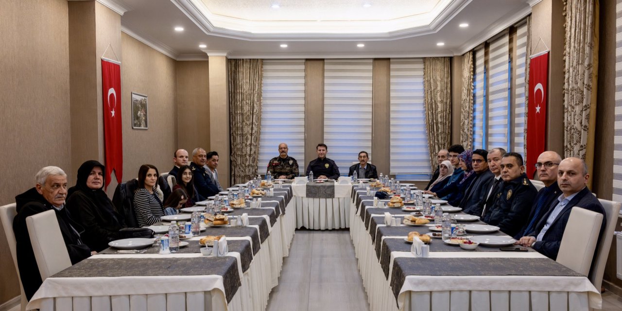 Müdür Çağlar, Şehit ve Gazi aileleri ile bir araya geldi