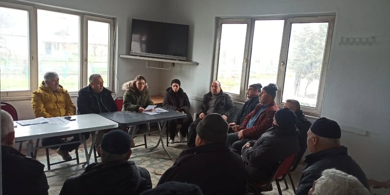 Üreticilere Bilgilendirme Yapıldı