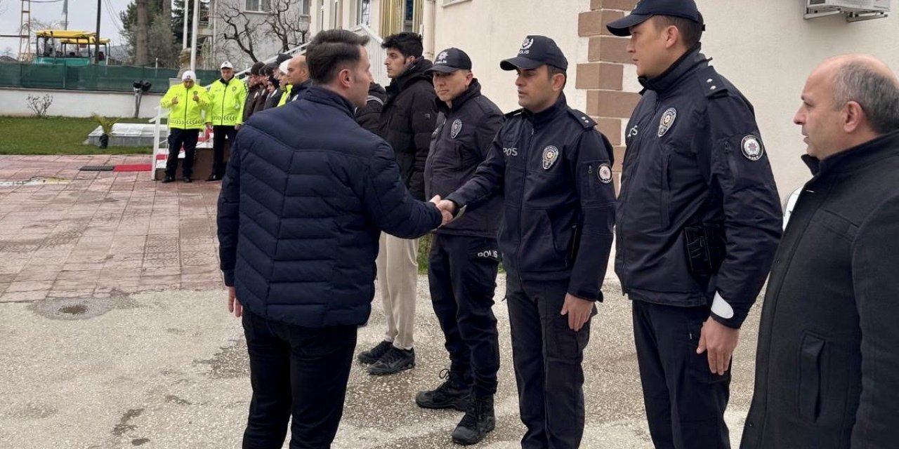 Müdür Çağlar'dan Gölpazarı İlçe Emniyet Amirliği'ne Ziyaret