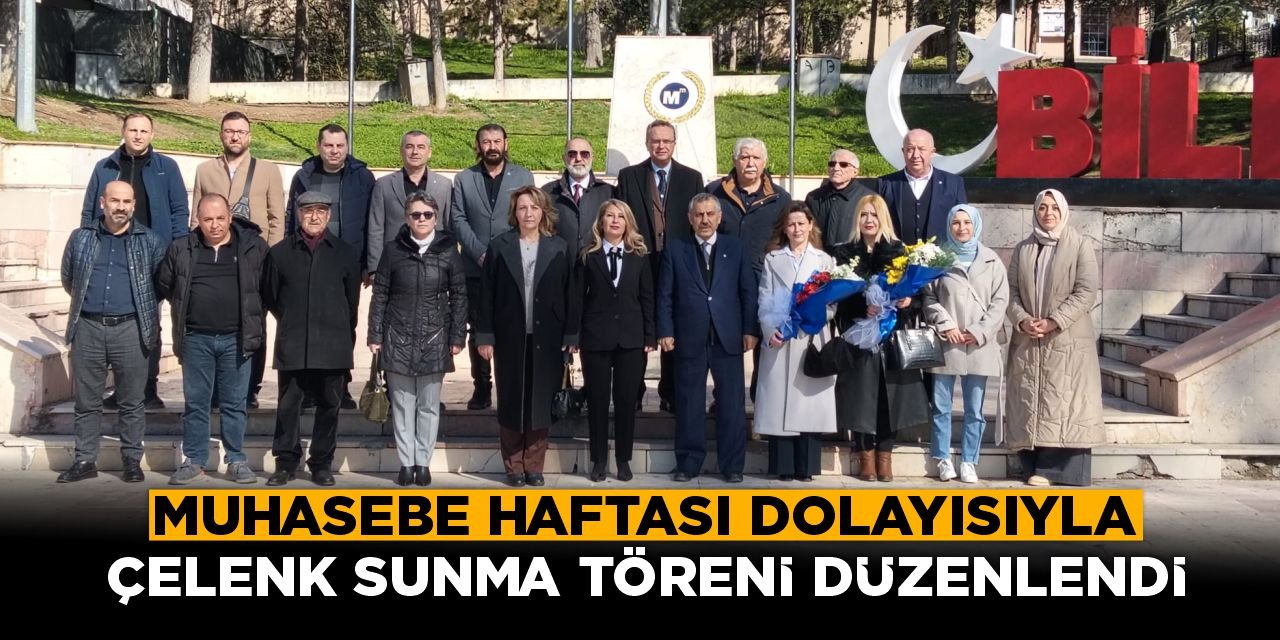 Muhasebe Haftası Dolayısıyla Çelenk Sunma Töreni Düzenlendi