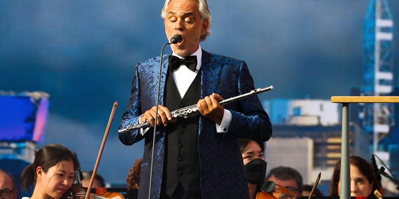 Maestro Andrea Bocelli canlı performansıyla İstanbul’da olacak