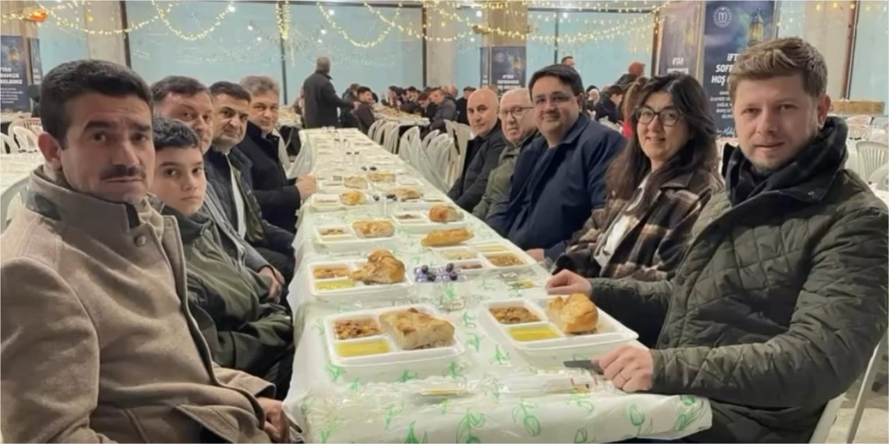 BİMDER, belediye iftar çadırında iftar üstlendi