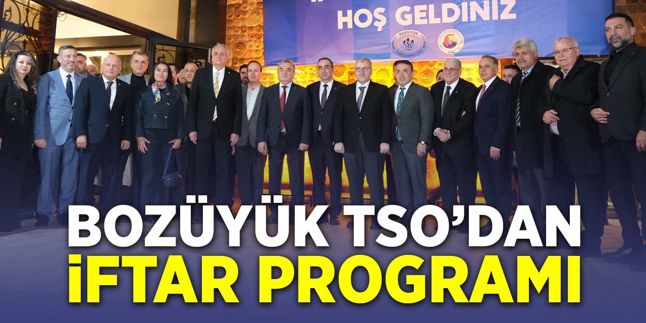 Bozüyük TSO'dan İftar Programı