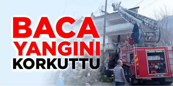 Baca yangını korkuttu!