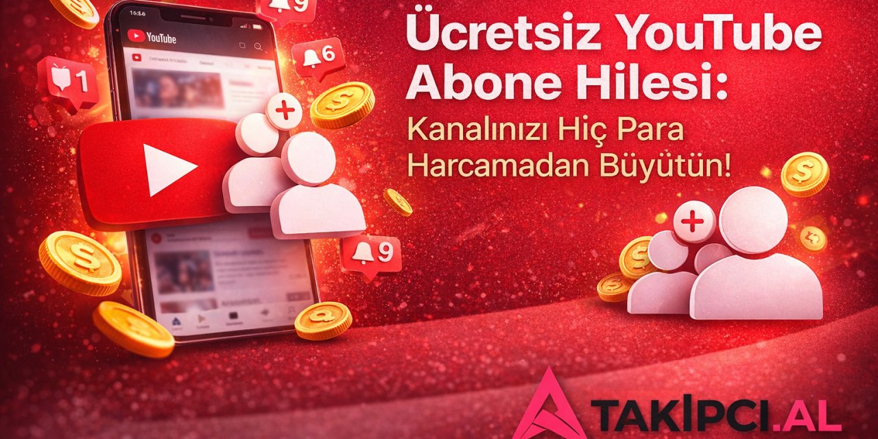 Ücretsiz YouTube Abone Hilesi: Kanalınızı Hiç Para Harcamadan Büyütün!