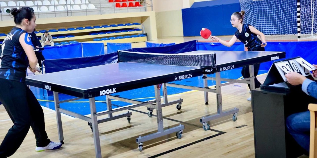 Okul sporlar Masa Tenisi Turnuvası Tamamlandı