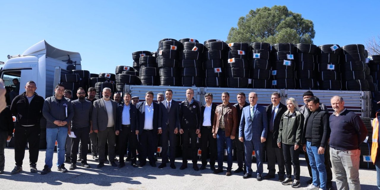 Söğüt'te Çiftçilere Sulama Desteği