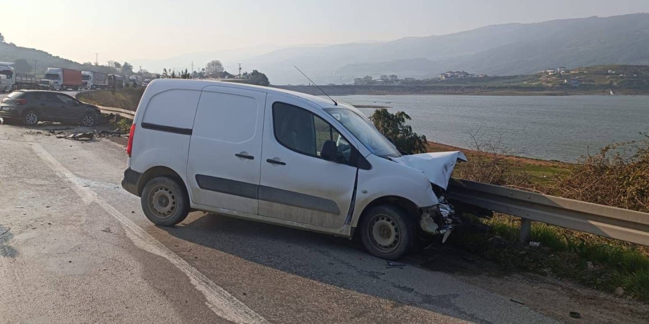 Kafa kafaya çarpıştılar!