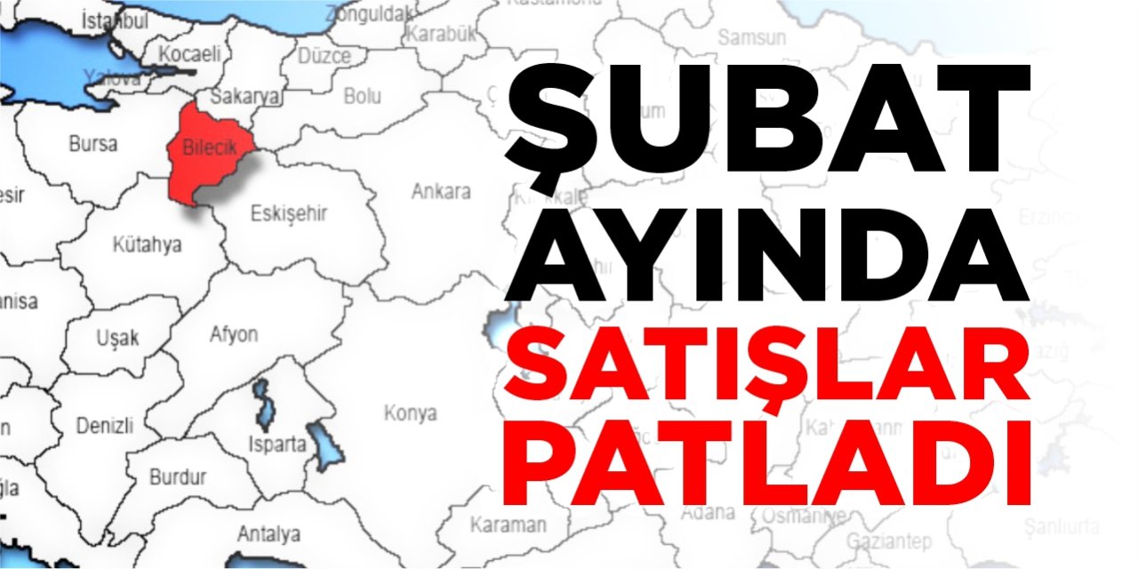 Şubat ayında satışlar patladı!