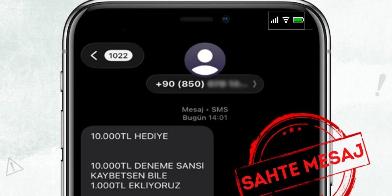 SİBERAY’dan ‘Sahte mesaj’ uyarısı!