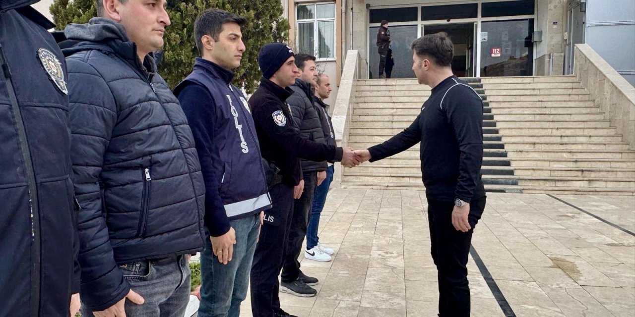 Emniyet Müdürü Erdem Çağlar'dan İlçe Emniyet Amirliklerine Ziyaret