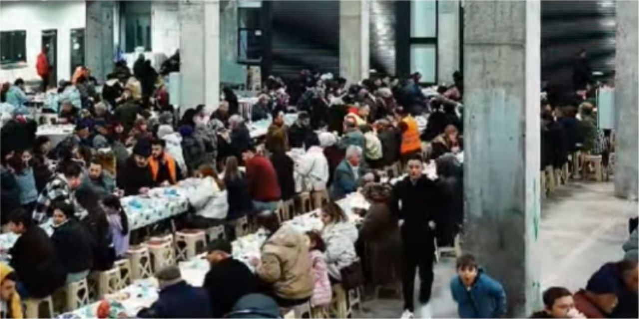 Gölpazarı'nda Toplu İftar Programı Düzenlendi