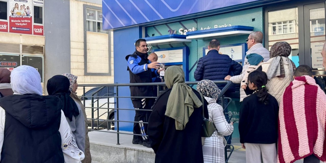 Toplum Destekli Polislerden Bozüyüklü Vatandaşlara Uyarı
