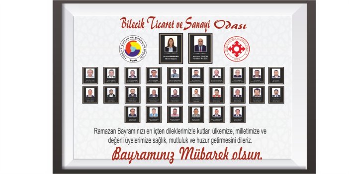 BİLECİK TSO - RAMAZAN BAYRAMI KUTLAMA MESAJI