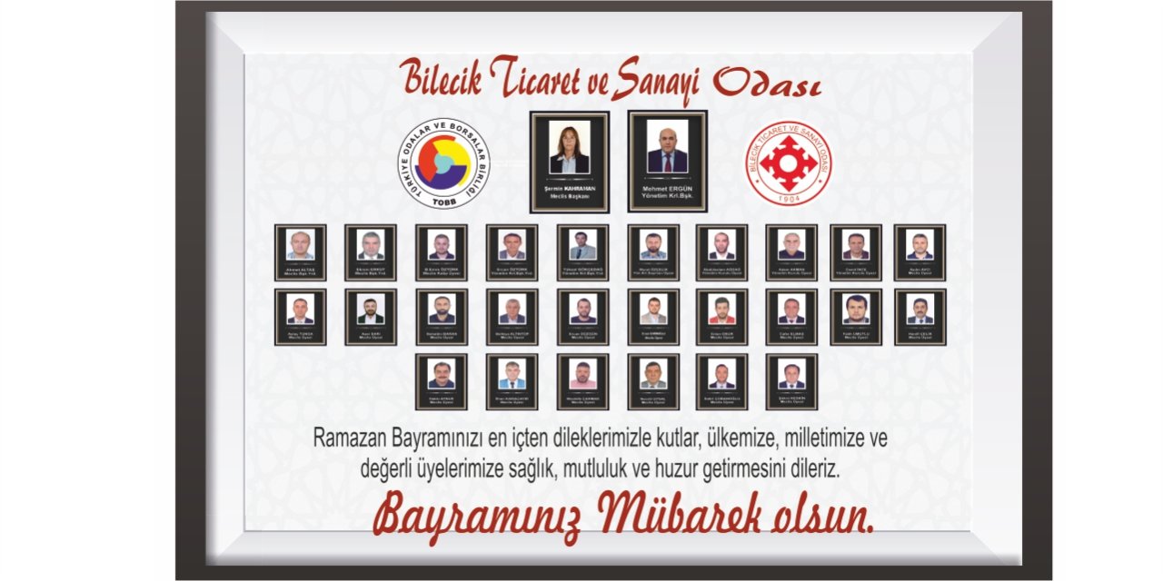 BİLECİK TSO - RAMAZAN BAYRAMI KUTLAMA MESAJI