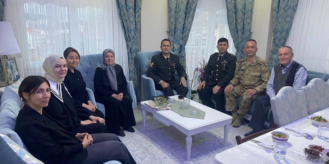 Vali Sözer talimat verdi Şehit ve Gazi Aileleri Unutulmadı