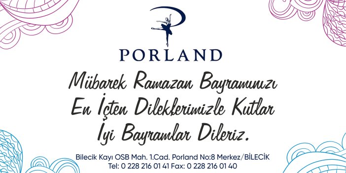 PORLAND PORSELEN RAMAZAN BAYRAMI KUTLAMA MESAJI