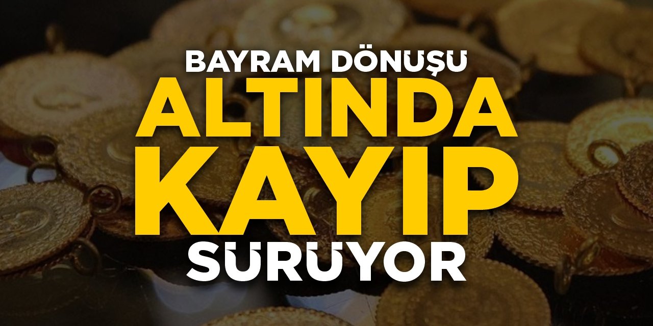 Bayram dönüşü altında kayıp sürüyor