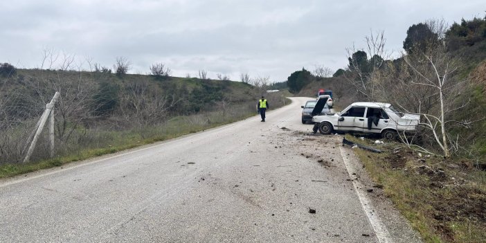 Ağaca çarparak durabildi