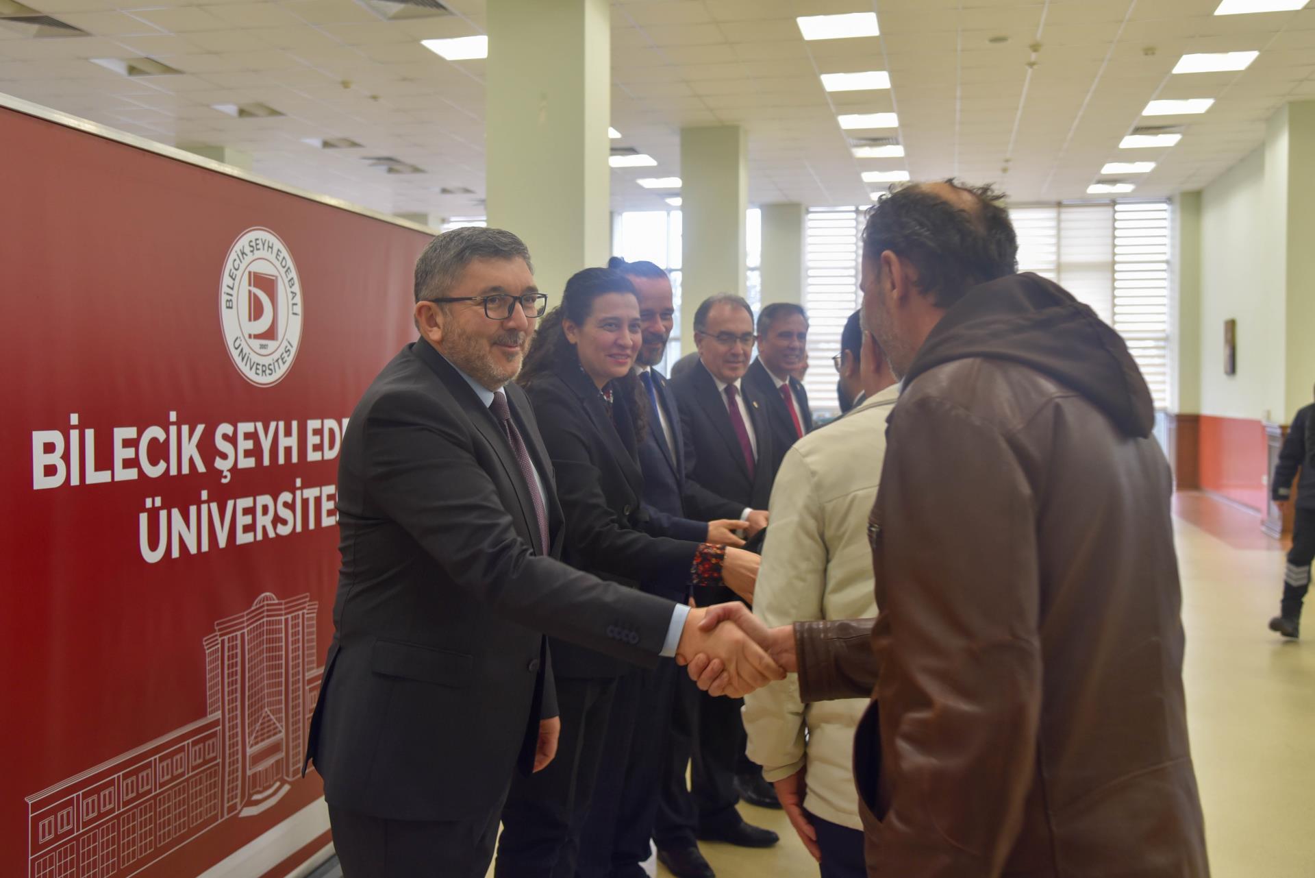 BŞEÜ'de geleneksel bayramlaşma töreni